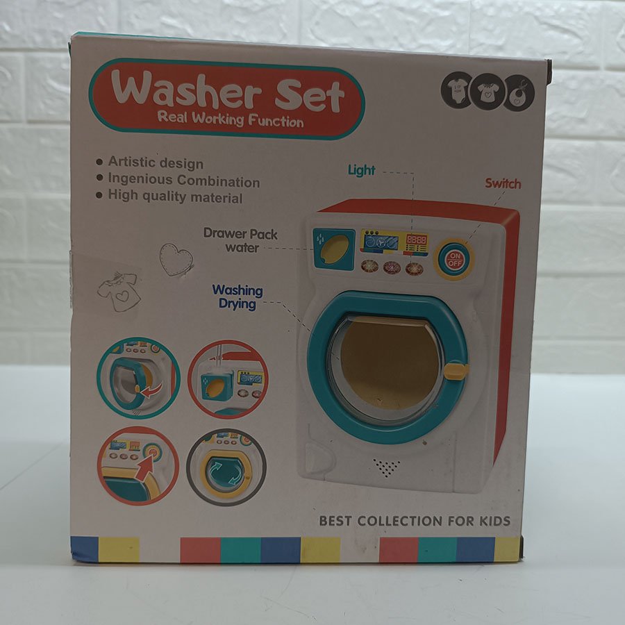 Machine à laver jouet enfant Fonction réaliste – Image 10