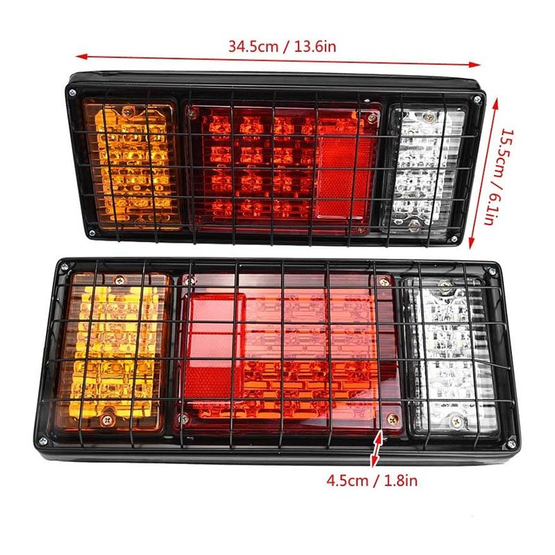 Feux Arrière LED Universels Pour Remorques Camions Vans – Image 10
