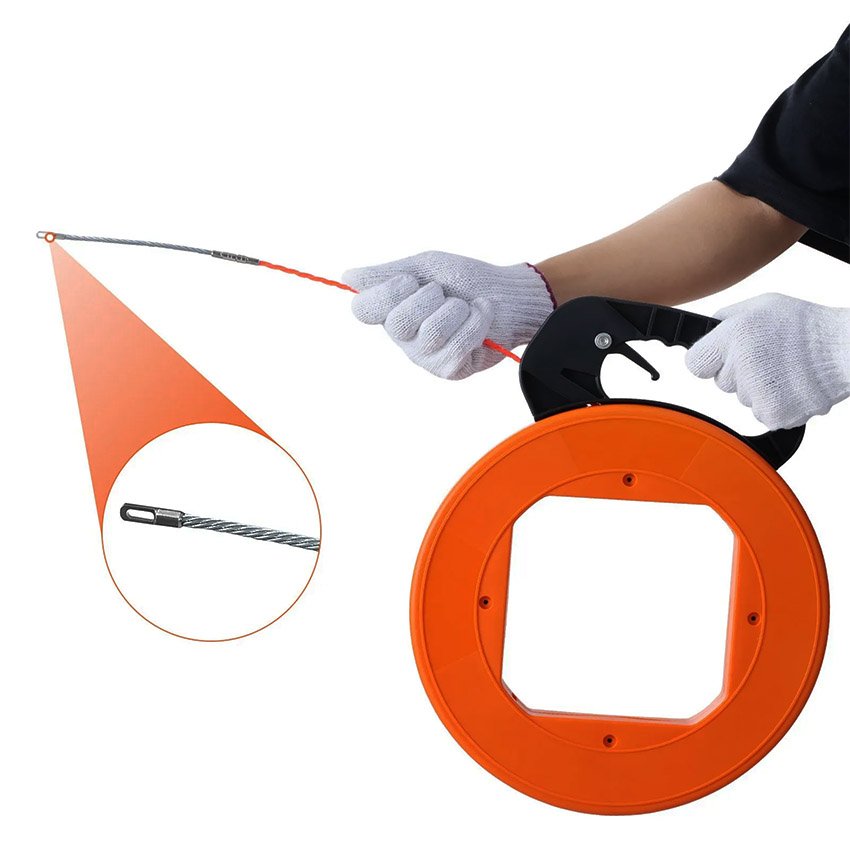 Aiguille Électricien 30,5 m Tire Fils Électrique