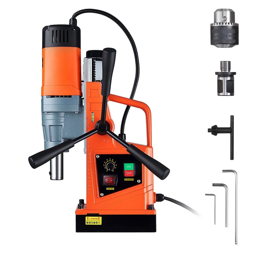 Perceuse magnétique électrique à vitesse variable 1550W