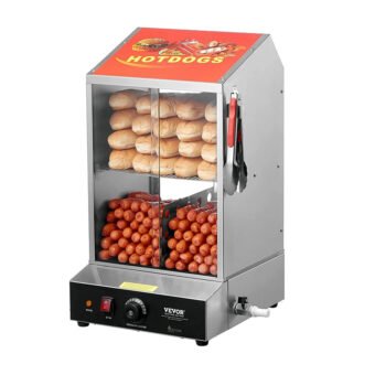 machine à vapeur Hot-Dogs à 2 niveaux 37L