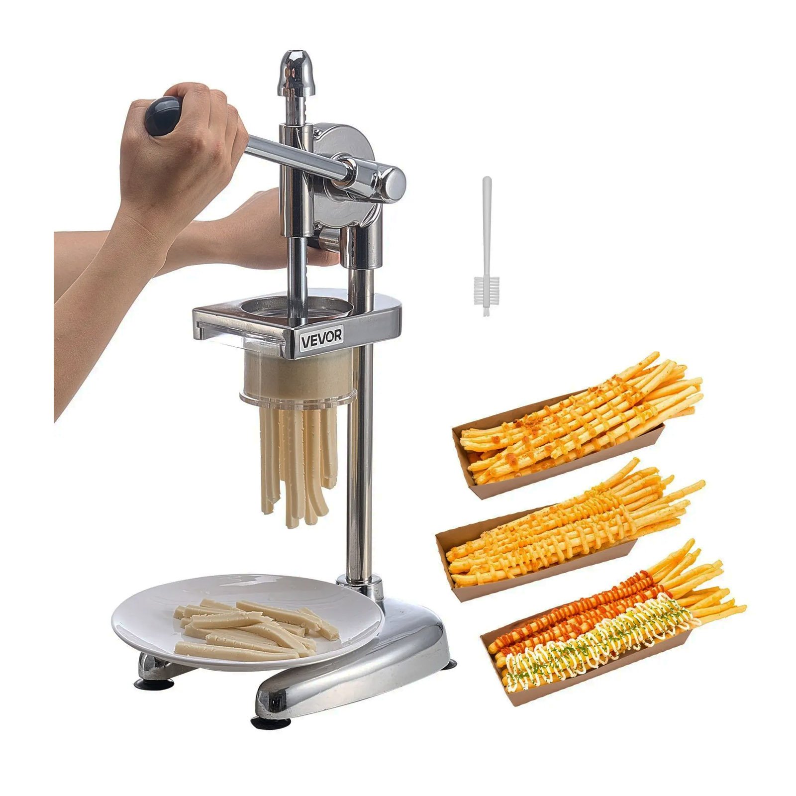 Presse-frites purée Manuel en Acier Inoxydable