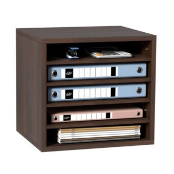 Organisateur de Bureau en Bois 35,5×30,5×33 cm