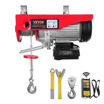 Treuil à Câble Électrique 250 kg Palan Électrique 510W