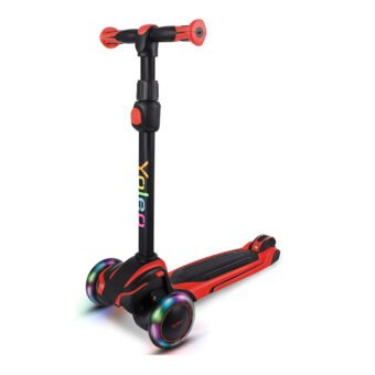 Trottinette Enfant 3 Roues Pliable Ajustable 3 À 12 Ans