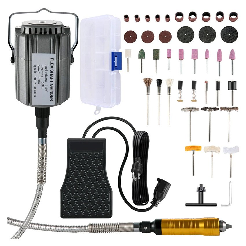 Meuleuse Suspendue à Arbre Flexible 780W – Image 2