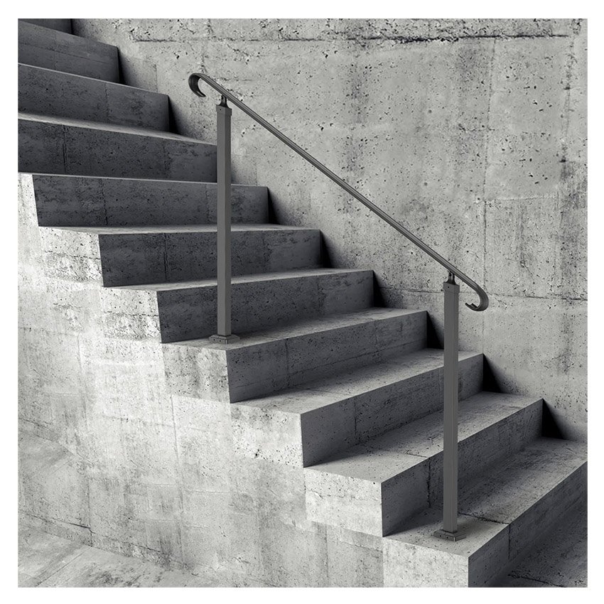 Garde-Corps Rampe Escalier Main Courante 3 Marches – Image 3