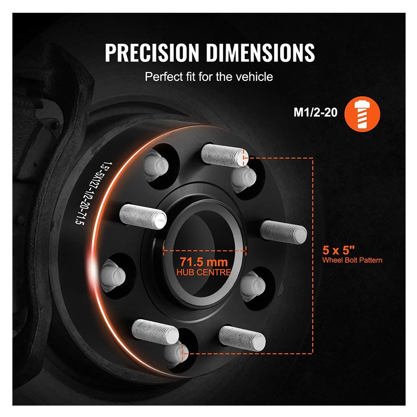 Élargisseur de Voie 4PCs Épaisseur 38 mm Jeep – Image 4