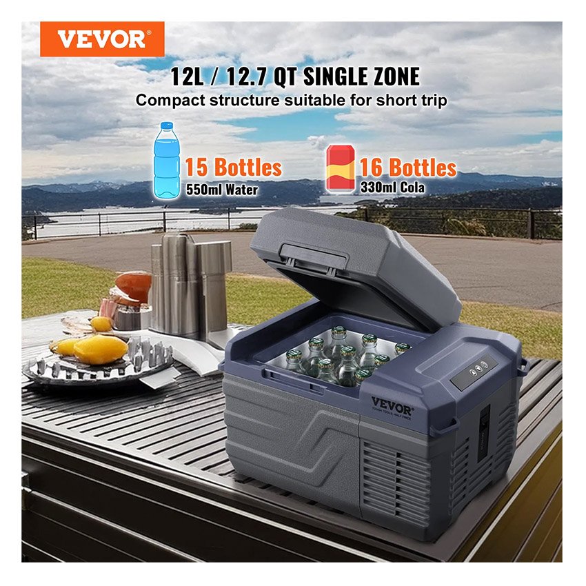 Réfrigérateur Portable à Compression 12L -20 °C à 20 °C – Image 3