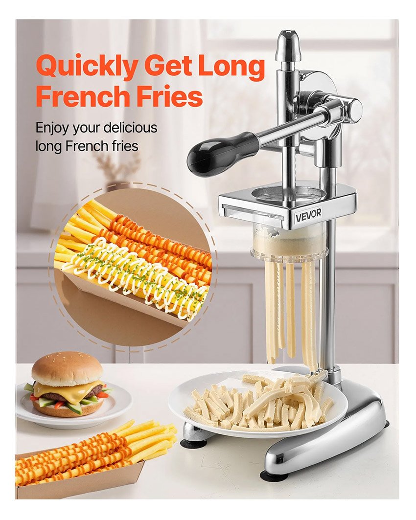 Presse-frites purée Manuel en Acier Inoxydable – Image 3