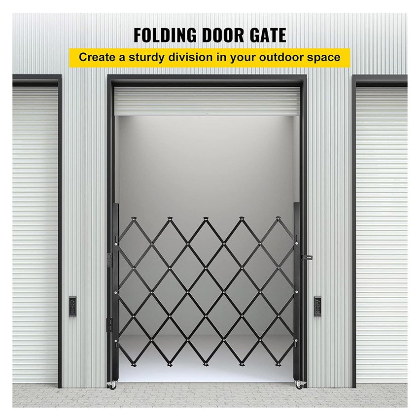 Porte de sécurité pliante simple 122 x 168 cm – Image 2