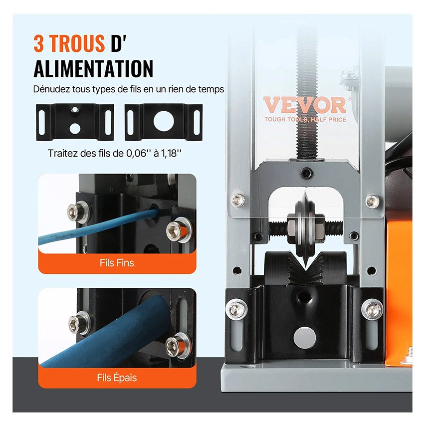 Machine à Dénuder Électrique Automatique 1,5-25mm 180 W – Image 13