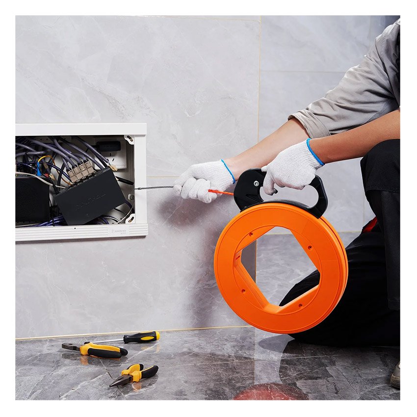 Aiguille Électricien 30,5 m Tire Fils Électrique – Image 9