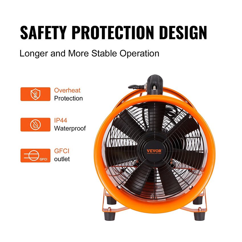 Ventilateur d'Extraction Industriel 367 W – Image 6