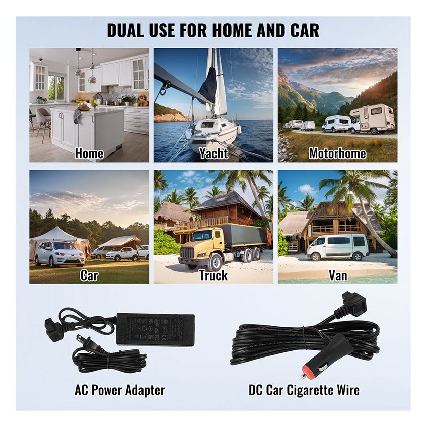 Réfrigérateur Portable à Compression 12L -20 °C à 20 °C – Image 7