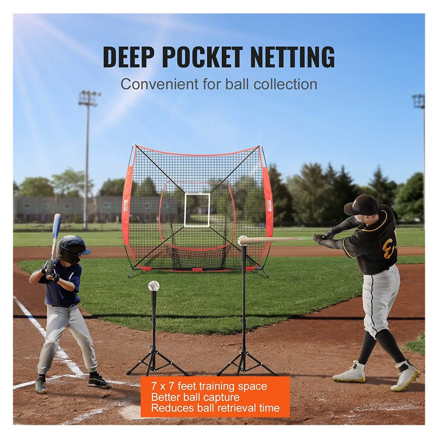 Filet d'Entraînement de Baseball Softball 213,4x210cm – Image 7