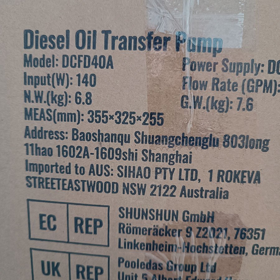 Pompe Transfert Diesel 37,8 L/min – Image 9