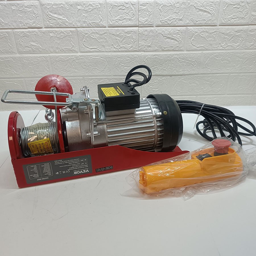 Treuil à Câble Électrique 600 kg Palan Électrique – Image 8