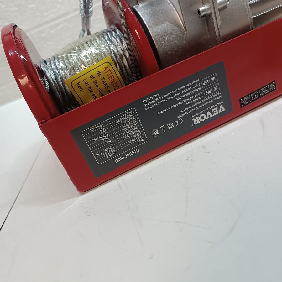 Treuil à Câble Électrique 600 kg Palan Électrique – Image 9