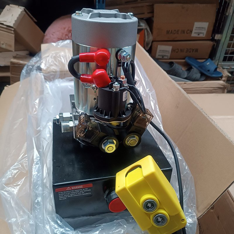 Pompe Hydraulique DC 12V à Double Effet 15L – Image 8