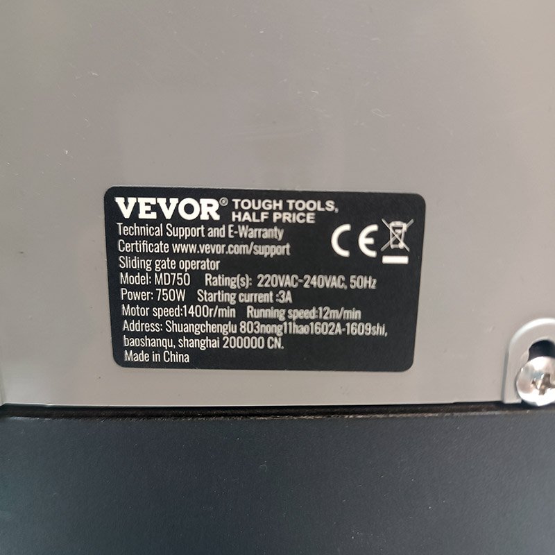 Ouvre-Porte Automatique Coulissant 1800 kg 7m – Image 12