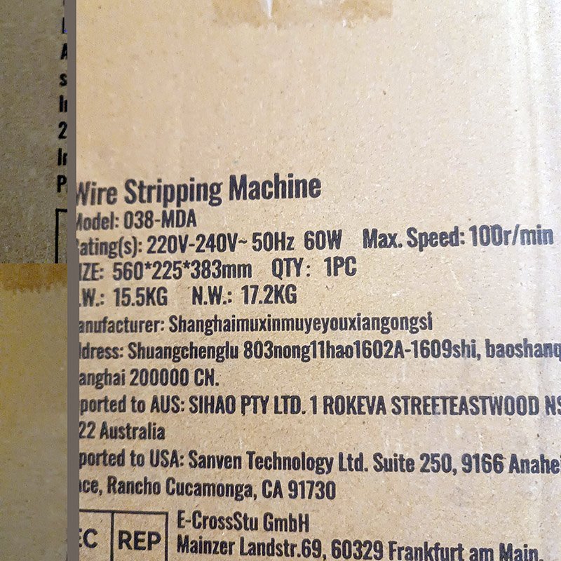 Machine à Dénuder Électrique 1,5-25 mm 60 W – Image 10