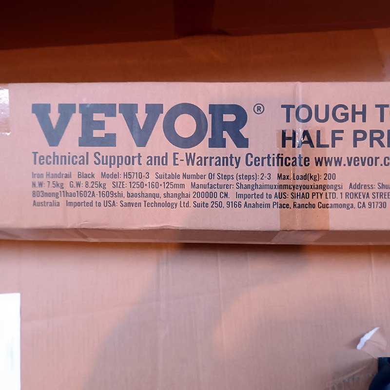 Garde-Corps Rampe Escalier Main Courante 3 Marches – Image 7