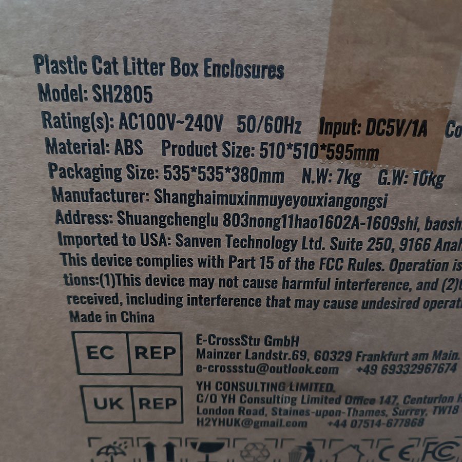 Bac à Litière Caché pour Chat Contrôle des Odeurs – Image 8