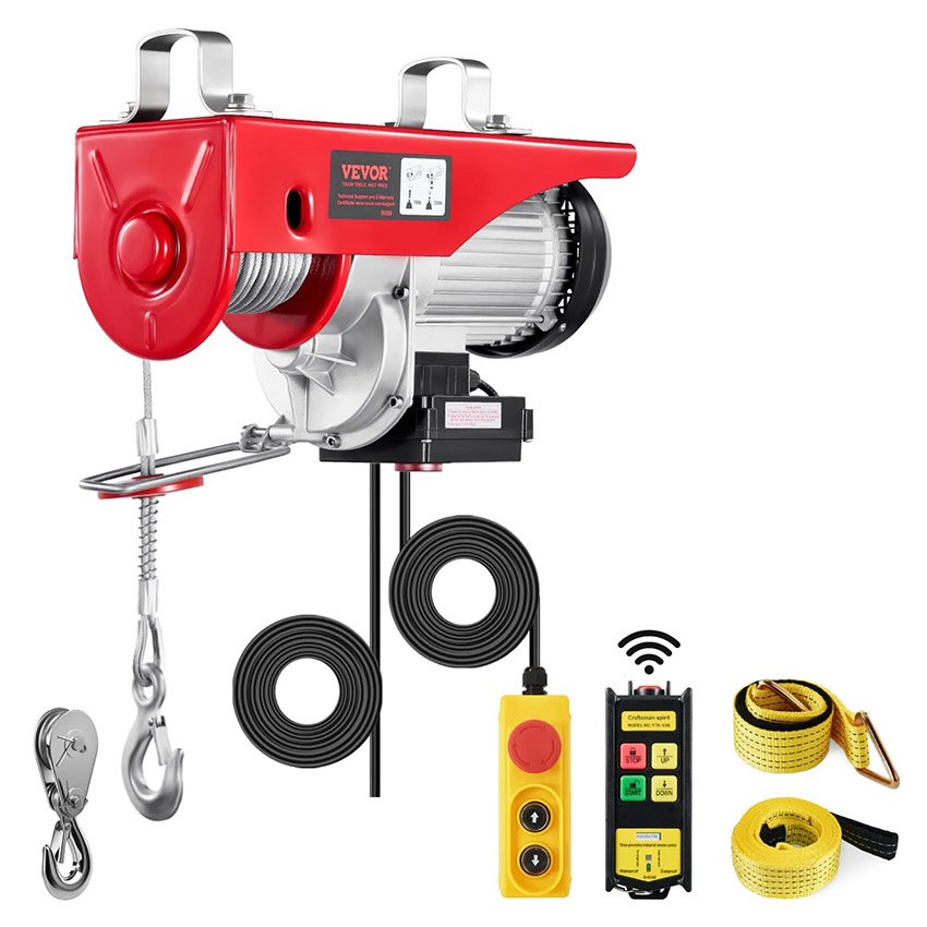 Palan Électrique Charge Double Câble 1000 kg