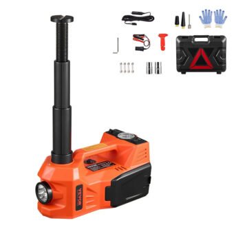 Cric Électrique de Levage Réglable pour Voitures 5 T