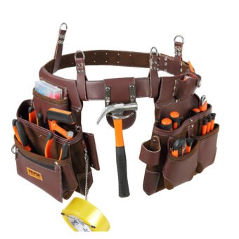 Ceinture à outils 22 poches taille 73,6-137,2 cm