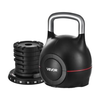 Kettlebell Poids de Musculation Réglable avec 7 Niveaux