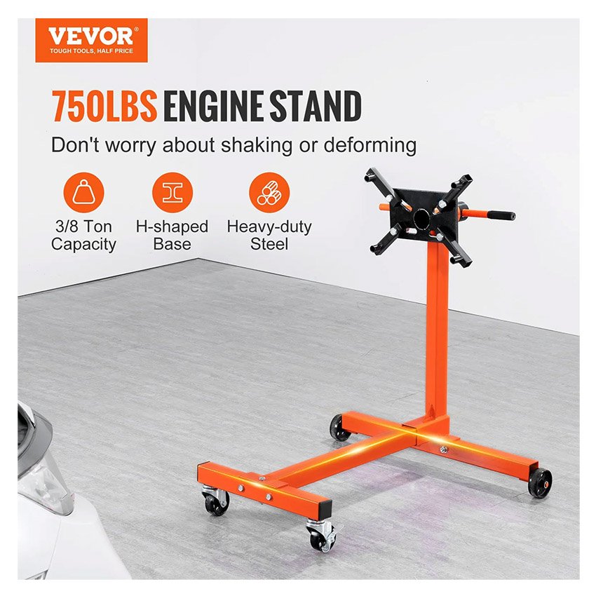 Support Moteur d'Atelier 340 kg Rotatif 360° – Image 3