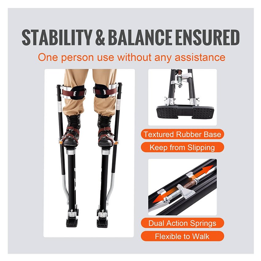 Échasses de travail réglables de 61 à 102 cm – Image 6