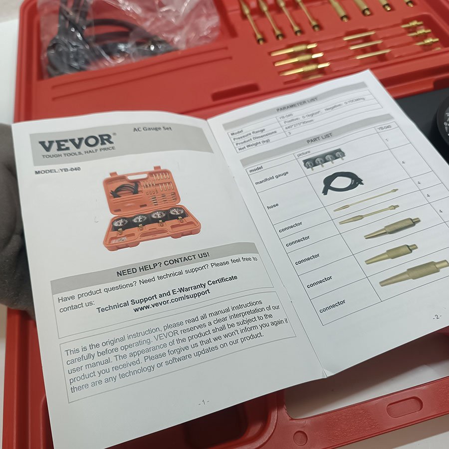 Kit de Jauges à Vide de Synchronisation de Carburateur – Image 12