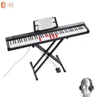 Clavier Piano Numérique 88 Touches Semi-lestées