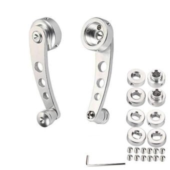 Lot de 2 manivelle de fenêtre voiture classique