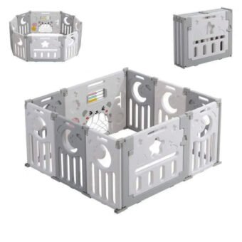 Parc bébé pliable Barrière de sécurité pour enfants