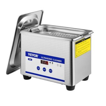 Machine de Nettoyage à Ultrasons 0,8 L Écran Affichage LED