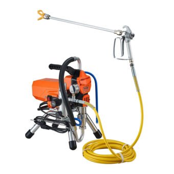 Pistolet à peinture sans air avec tuyau haute pression, 2200 W