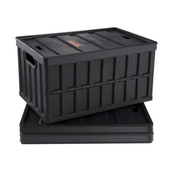 3 Caisses de Rangement Plastique Pliable 65 L