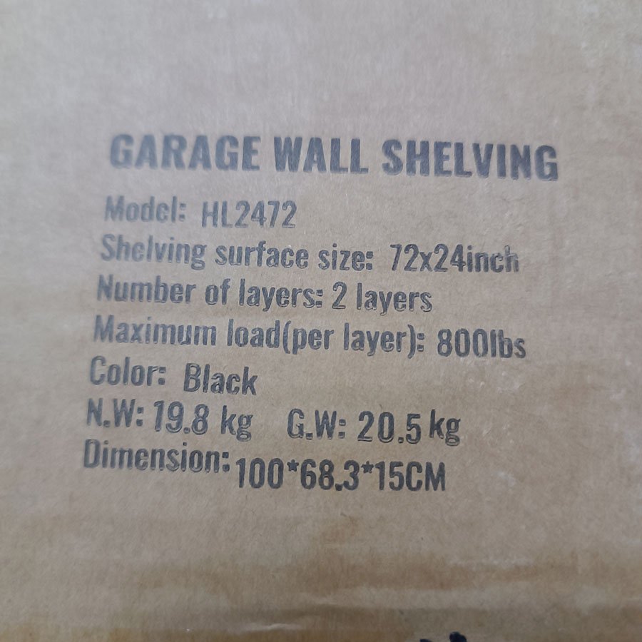 2 étagères de rangement pour garage 183 x 61 cm – Image 9