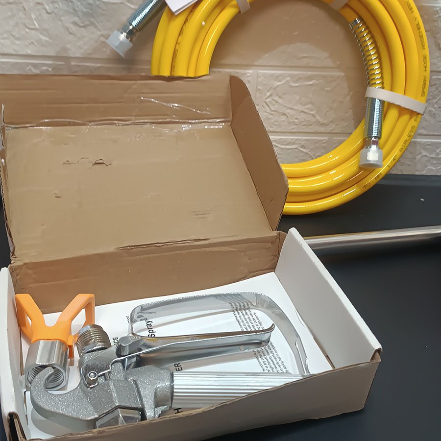 Pistolet à peinture sans air avec tuyau haute pression, 2200 W – Image 4