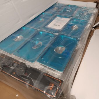 Chauffe-Plat Buffet Bain-Marie Électrique 9 Bacs de 4,7 L