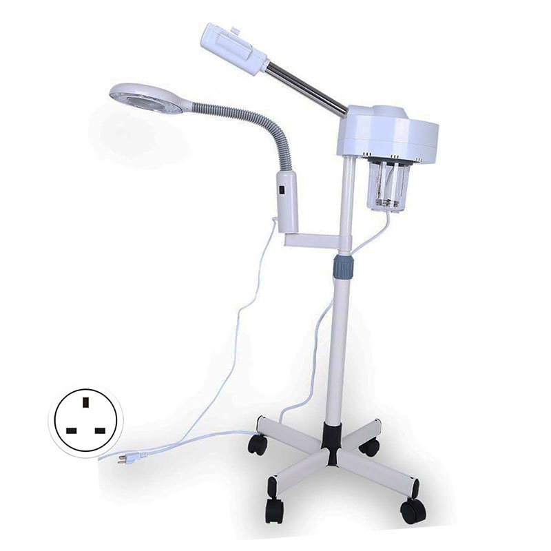 Appareil vapeur pour le visage avec lampe grossissante x3 – Image 2