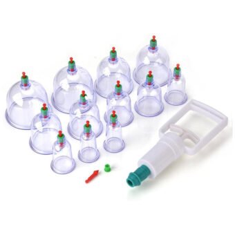 Kit de thérapie par ventouses 12 Tasses