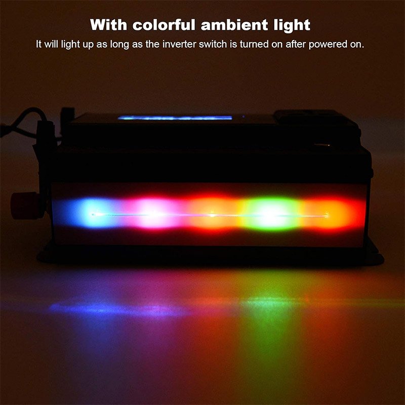 Onduleur sinusoïdal modifié DC 24V à AC 220V 6000W – Image 6