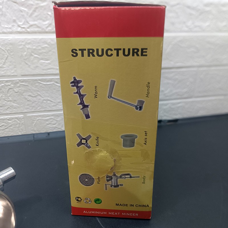 Hachoir à Viande Manuel Domestique Inox – Image 9