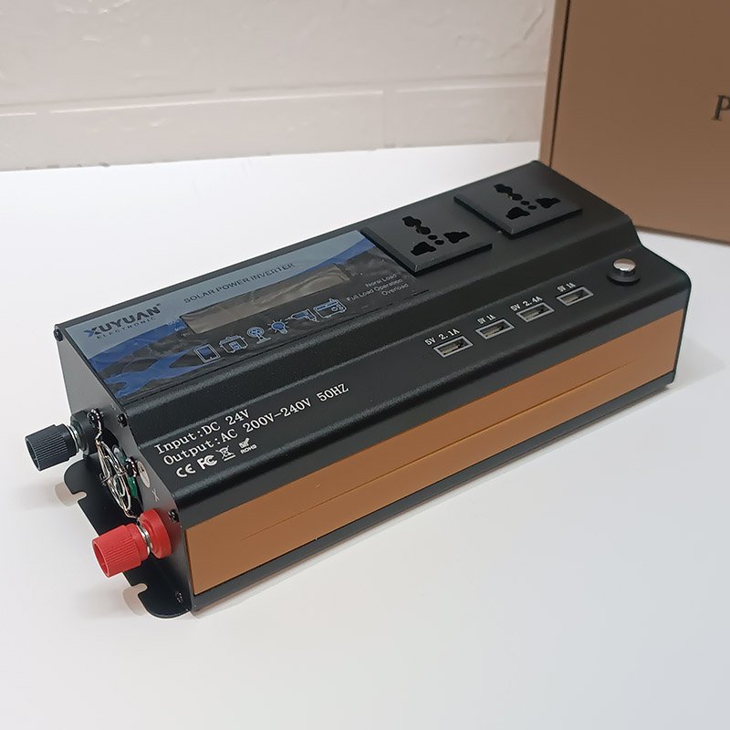 Onduleur sinusoïdal modifié DC 24V à AC 220V 6000W – Image 8