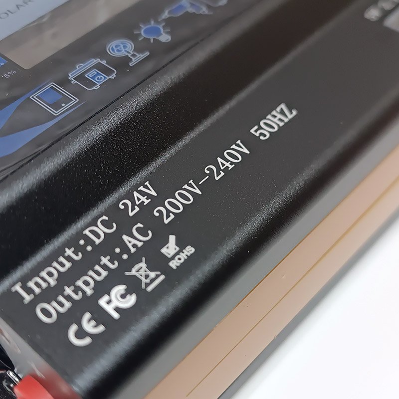 Onduleur sinusoïdal modifié DC 24V à AC 220V 6000W – Image 11